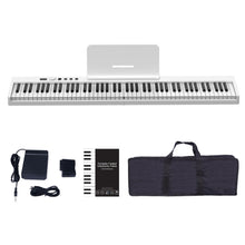 Load image into Gallery viewer, 88-Key Portable Smart Folding Electric Piano, EU Plug