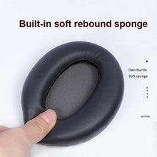 Load image into Gallery viewer, 2 PCS Headset Earmuffs Sponge Cover for Edifier W820nb,Style:, Titanium Gray, Khaki, Red, Blue, Black Head Beam, Gray Head Beam, Blue Head Beam, Champagne Head Beam