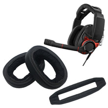 Load image into Gallery viewer, 2 PCS Earmuff Head Beam For Sennheiser GSP600 GSP500 GSP670,Style:, Head Beam, Lambskin, Mesh Cloth, Ice Gel, Nanosplicing