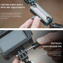 Load image into Gallery viewer, PGYTECH Action Camera Handlebar Mount For Insta360 ONE / ONE R / OSMO Action / GoPro, Handlebar Mount
