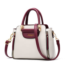 Load image into Gallery viewer, TFZ 572 PU Material Contrast Color Ladies Handbag