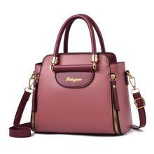 Load image into Gallery viewer, TFZ 572 PU Material Contrast Color Ladies Handbag