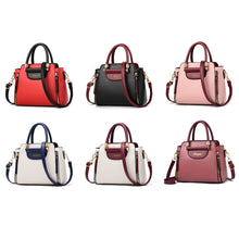Load image into Gallery viewer, TFZ 572 PU Material Contrast Color Ladies Handbag