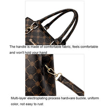 Load image into Gallery viewer, 422 Large Capacity Printing Handbag, Deep Coffee Deep Coffee Print, Bronze Deep Coffee Print, Dark Red Deep Coffee Print, Bronze Rice White Print, Rice White Rice White Print