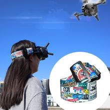 Load image into Gallery viewer, Flight Video Glasses Graffiti Color Headband Fixed Strap For DJI FPV Goggles V2, Strap, Strap + Power Line, Strap + Power Line + Pad