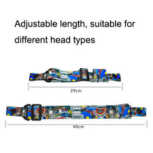 Load image into Gallery viewer, Flight Video Glasses Graffiti Color Headband Fixed Strap For DJI FPV Goggles V2, Strap, Strap + Power Line, Strap + Power Line + Pad