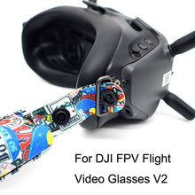 Load image into Gallery viewer, Flight Video Glasses Graffiti Color Headband Fixed Strap For DJI FPV Goggles V2, Strap, Strap + Power Line, Strap + Power Line + Pad