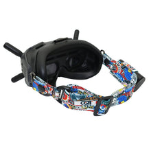 Load image into Gallery viewer, Flight Video Glasses Graffiti Color Headband Fixed Strap For DJI FPV Goggles V2, Strap, Strap + Power Line, Strap + Power Line + Pad