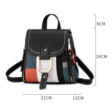 Load image into Gallery viewer, TFZ 959 PU Soft Leather Ladies Backpack, White, Red Wine, Black, Soil Yellow, Coffee