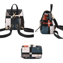 Load image into Gallery viewer, TFZ 959 PU Soft Leather Ladies Backpack, White, Red Wine, Black, Soil Yellow, Coffee