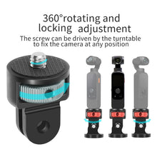 Load image into Gallery viewer, 1/4 Inch Screw Converter Tripod Adapter for Gopro 10 9 8 7  /Eken /Insta360 One X R