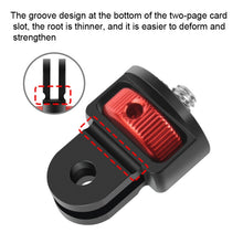 Load image into Gallery viewer, 1/4 Inch Screw Converter Tripod Adapter for Gopro 10 9 8 7  /Eken /Insta360 One X R