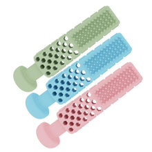 Load image into Gallery viewer, Washing Board Toothpaste Shape Bite Toys TPR Dog Teething Stick, Washing Board Toothpaste Shape, Washing Board Toothpaste Shape Light Blue, Washing Board Toothpaste Shape Pink
