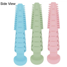 Load image into Gallery viewer, Washing Board Toothpaste Shape Bite Toys TPR Dog Teething Stick, Washing Board Toothpaste Shape, Washing Board Toothpaste Shape Light Blue, Washing Board Toothpaste Shape Pink