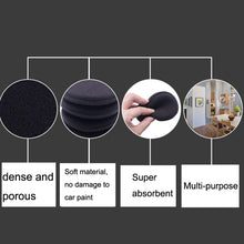 Load image into Gallery viewer, 50 PCS Waxing Sponge Cars With Round Edge Car Washing Car Wax Maintenance Polished Sponge, 50 PCS Polished Sponge