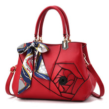 Load image into Gallery viewer, 378 Three-dimensional Carved Ladies Handbag, Red Wine, Khaki, Black, Dark Gray, Rubber Pink
