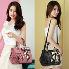 Load image into Gallery viewer, 378 Three-dimensional Carved Ladies Handbag, Red Wine, Khaki, Black, Dark Gray, Rubber Pink