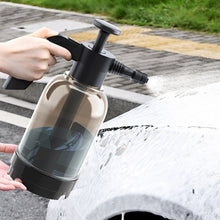 Load image into Gallery viewer, Car Washing Foam Spray Pot Home Handheld Gas Pressure Sprayer, Transparent Black