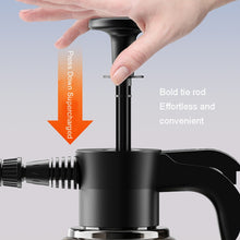 Load image into Gallery viewer, Car Washing Foam Spray Pot Home Handheld Gas Pressure Sprayer, Transparent Black