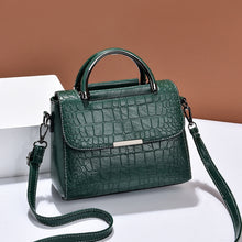 Load image into Gallery viewer, A966-5 Stone Pattern Ladies Single-shoulder Bags, White, Red Wine, Green, Blue, Black, Turmeric