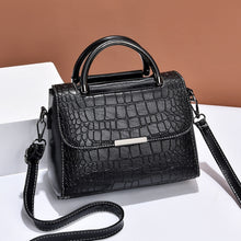 Load image into Gallery viewer, A966-5 Stone Pattern Ladies Single-shoulder Bags, White, Red Wine, Green, Blue, Black, Turmeric