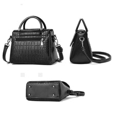 Load image into Gallery viewer, A966-5 Stone Pattern Ladies Single-shoulder Bags, White, Red Wine, Green, Blue, Black, Turmeric