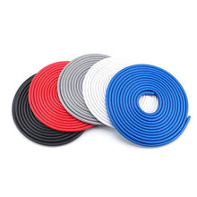 Load image into Gallery viewer, 5m U-shaped Non-stick Car Rubber Seal Bumper, Black, White, Grey, Blue, Red