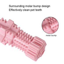 Load image into Gallery viewer, Dogs Bite Toys Hexagonal Molar Rods Pet Tooth Brush, Hexagonal (Avocado Green), Hexagonal (Light Sky Blue), Hexagonal (Light Pink)