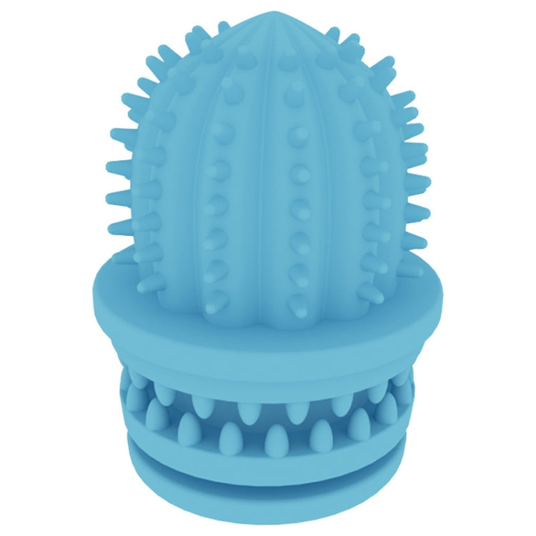 Pet Cleaning Teeth TPR Cactus Lightweight Bite-resistant Educational Toys, Cactus Avocado Green, Cactus Light Blue, Cactus Light Pink