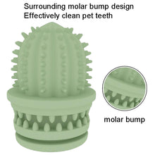 Load image into Gallery viewer, Pet Cleaning Teeth TPR Cactus Lightweight Bite-resistant Educational Toys, Cactus Avocado Green, Cactus Light Blue, Cactus Light Pink