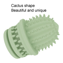 Load image into Gallery viewer, Pet Cleaning Teeth TPR Cactus Lightweight Bite-resistant Educational Toys, Cactus Avocado Green, Cactus Light Blue, Cactus Light Pink