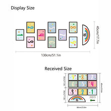 Load image into Gallery viewer, Digital Jumping Grid Game Cartoon Floor Paste Preschool Ground Decoration For Children