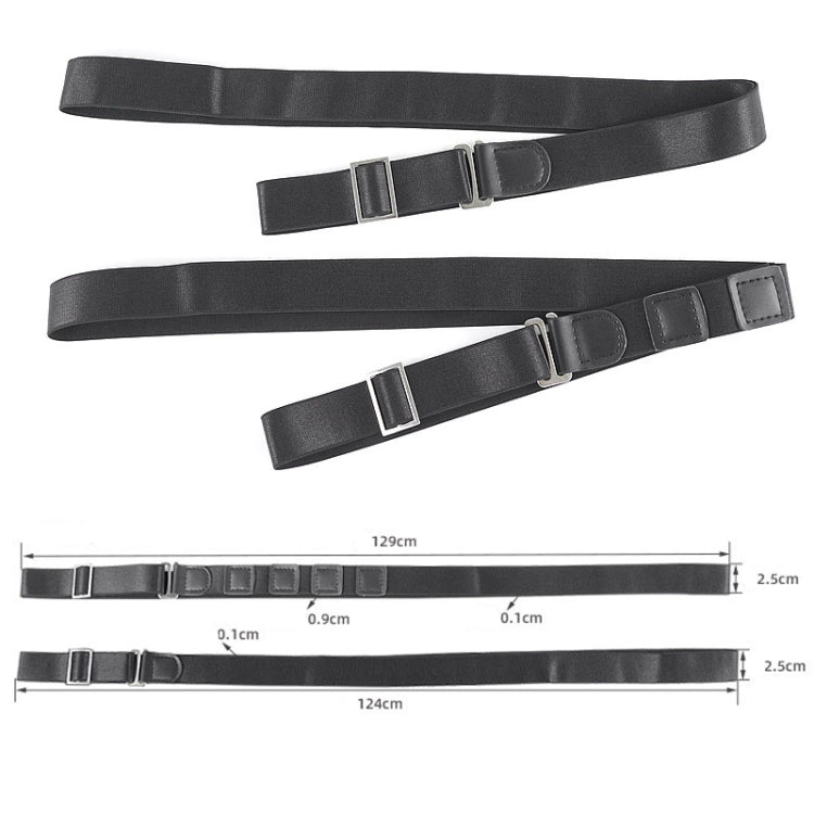 Shirt Fixed Anti -slip Anti -wiring Fixed Hidden Belt, Style: Leather Model