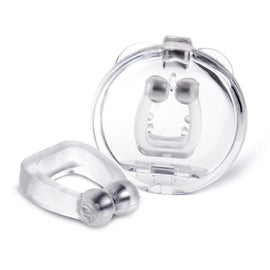 10 PCS Mini Portable Silicone Magnetic Anti-snoring Device, 10 PCS