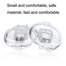 Load image into Gallery viewer, 10 PCS Mini Portable Silicone Magnetic Anti-snoring Device, 10 PCS