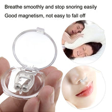 Load image into Gallery viewer, 10 PCS Mini Portable Silicone Magnetic Anti-snoring Device, 10 PCS