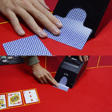 Load image into Gallery viewer, 2-in-1 Automatic Shuffler Poker Card Dealer