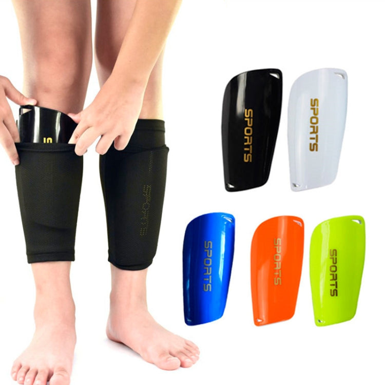 Football Shin Pads Reinforced Shin Pads Sports Calf Pads, White S, Blue L, Blue S, Black L, Black S, Green M, Orange M, White M, Blue M, Black M, Green L, Green S, Orange L, Orange S, White L