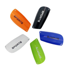 Load image into Gallery viewer, Football Shin Pads Reinforced Shin Pads Sports Calf Pads, White S, Blue L, Blue S, Black L, Black S, Green M, Orange M, White M, Blue M, Black M, Green L, Green S, Orange L, Orange S, White L