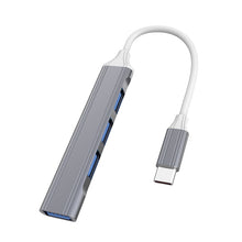 Load image into Gallery viewer, 4 in 1 Mini Multifunctional Expanded Docking, Spec: Type-C/USB-C 3.0 (Silver), Type-C/USB-C 3.0 (Silver), Type-C/USB-C 3.0 (Gray), Type-C/USB-C 3.0 (Pink), USB 3.0 (Silver), USB 3.0 (Gray), USB 3.0 (Pink)
