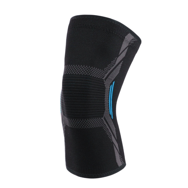 Nylon Sports Protective Gear Four-Way Stretch Knit Knee Pads, Size: