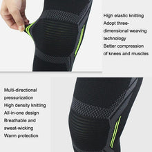 Load image into Gallery viewer, Nylon Sports Protective Gear Four-Way Stretch Knit Knee Pads, Size: