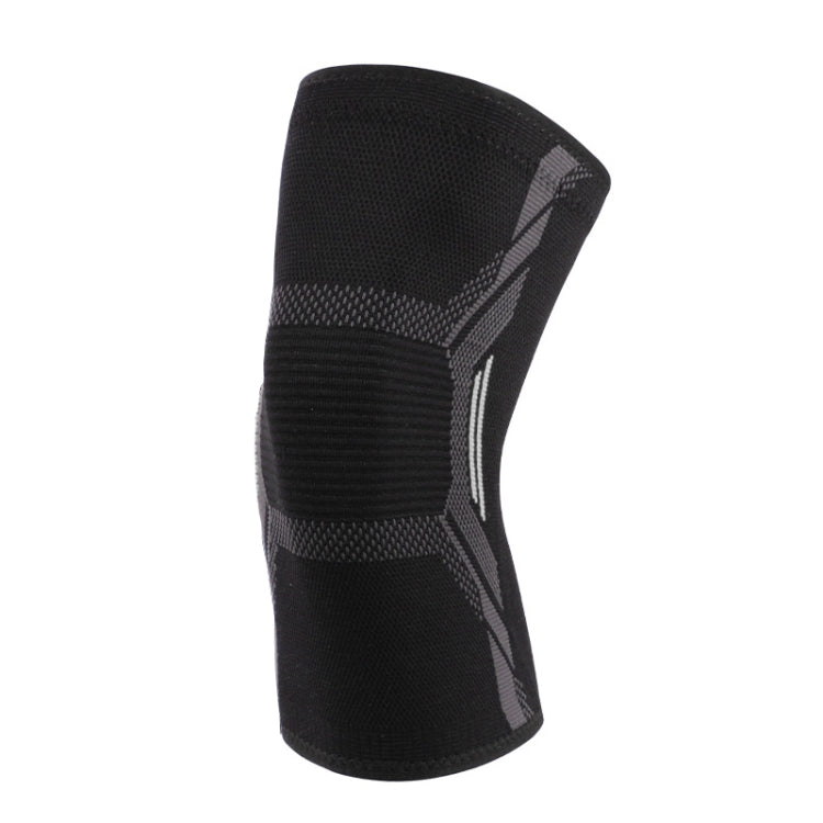 Nylon Sports Protective Gear Four-Way Stretch Knit Knee Pads, Size: