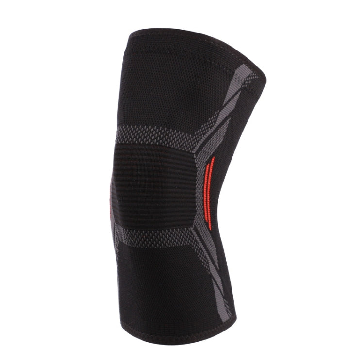 Nylon Sports Protective Gear Four-Way Stretch Knit Knee Pads, Size: