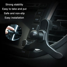 Load image into Gallery viewer, 10 PCS R139-004 Car Air Outlet Mobile Phone Holder Clip, Black, White