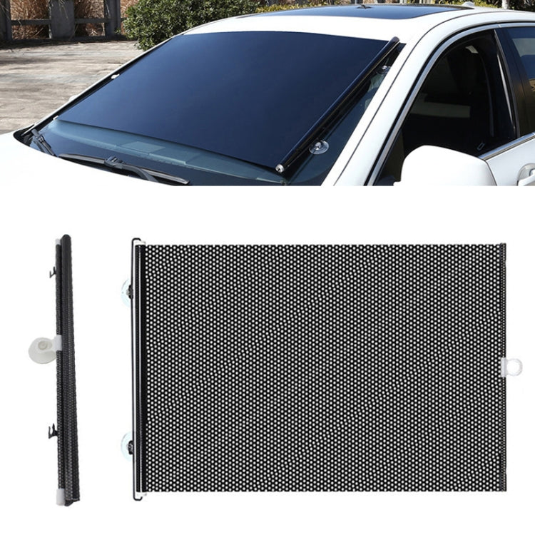Suction Cup Car Shade Curtain Window Telescopic Roller Blind, Size: 50x125cm Silver Laser, 40x60cm Black Mesh, 40x60cm Silver Lyser, 40x125cm Silver Lyser, 50x125cm Silver Laser, 40x125cm Black Mesh, 45x125cm Silver Lyser, 45x125cm Black Mesh          ...