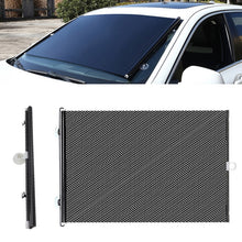 Load image into Gallery viewer, Suction Cup Car Shade Curtain Window Telescopic Roller Blind, Size: 50x125cm Silver Laser, 40x60cm Black Mesh, 40x60cm Silver Lyser, 40x125cm Silver Lyser, 50x125cm Silver Laser, 40x125cm Black Mesh, 45x125cm Silver Lyser, 45x125cm Black Mesh          ...