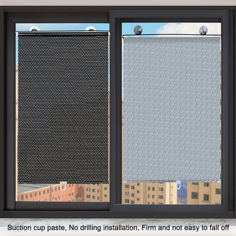 Suction Cup Car Shade Curtain Window Telescopic Roller Blind, Size: 50x125cm Silver Laser, 40x60cm Black Mesh, 40x60cm Silver Lyser, 40x125cm Silver Lyser, 50x125cm Silver Laser, 40x125cm Black Mesh, 45x125cm Silver Lyser, 45x125cm Black Mesh          ...