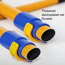 Load image into Gallery viewer, Retractable Curved Rod Soft Fur Car Wash Mop, Curved Rod Yellow Black, Curved Rod Yellow Blue