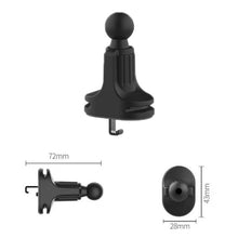 Load image into Gallery viewer, 6 PCS Car Air Outlet Mobile Phone Bracket Base Can Clip Data Cable, Size:, 17mm Ball Head, 15mm Ball Head, 13mm Ball Head